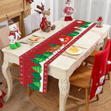 Decoração de Natal - Trilho de Mesa Natalino