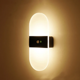 Luminária LED Recarregável de Parede - LunaGlow