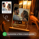 Luminária LED Customizável - Modelo Instagram