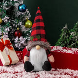 Decoração de Natal - Gnomo Chapeludo GnomeWhite