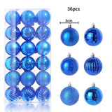 Decoração de Natal - Kit 24 Bolas Natalinas ColorBalls