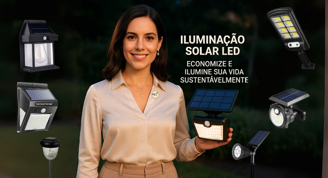 Iluminação Solar LED: Economize e Ilumine Sua Vida Sustentavelmente