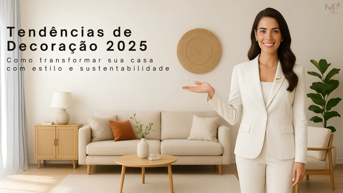 Tendências de Decoração 2025: Como Transformar Sua Casa com Estilo e Sustentabilidade
