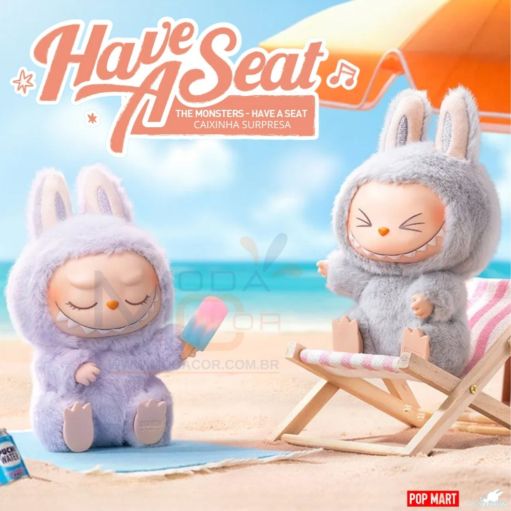 Boneco Chaveiro Labubu Pelúcia 15cm Colecionável Surpresa Kpop Monster Macaron™