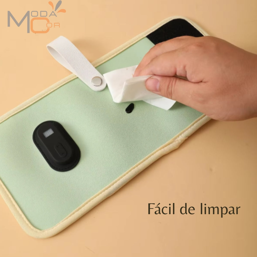 Aquecedor de Mamadeira Portátil USB Ajustável Térmico Viagem Bebê Passeio Leite Quente - ThermoBaby™