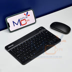 Kit Teclado e Mouse Bluetooth Sem Fio Portátil Leve Wireless Magnético Para Tablet Celular Tab S6 Lite iPad – SmartType™