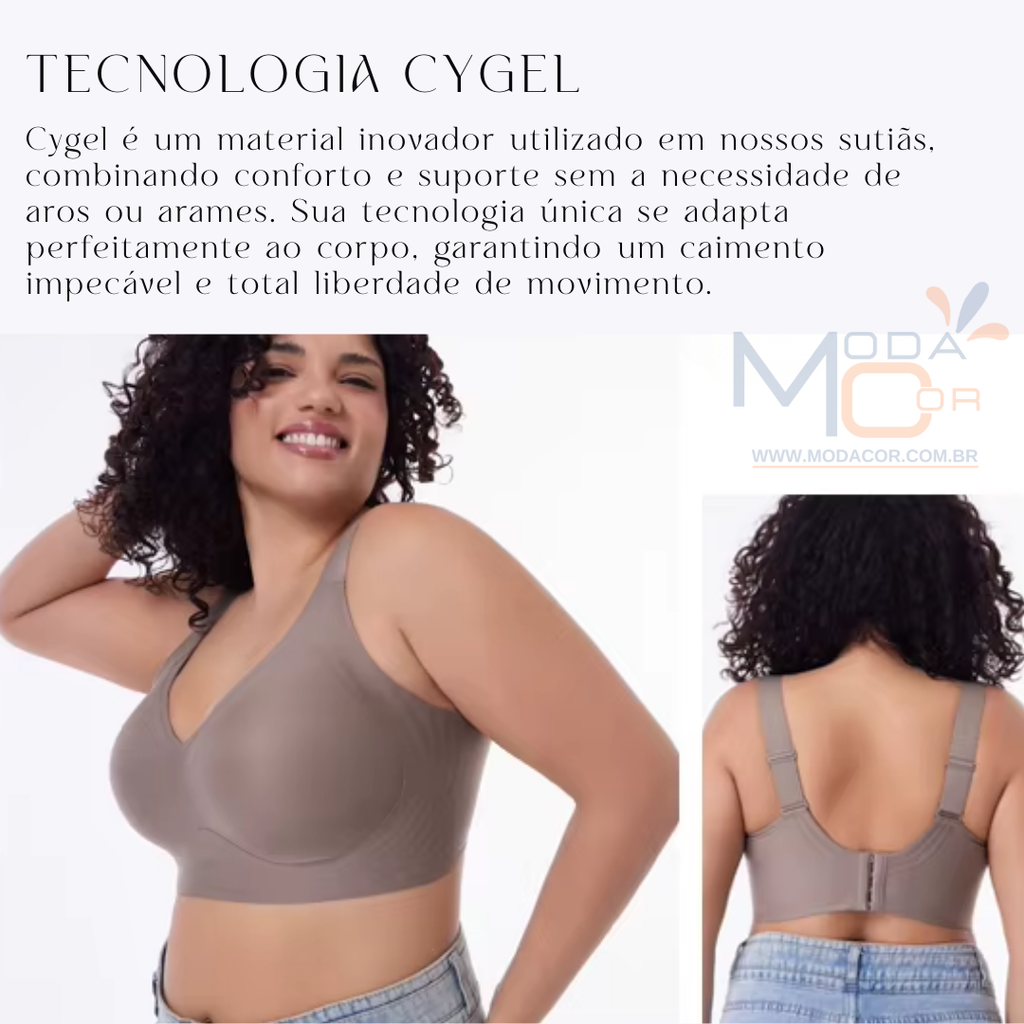 Sutiã Premium Reforçado de Alta Sustentação e Conforto