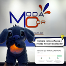 Pelúcia Stitch Disney Azul com Luz Som Respira Relaxante Ansiedade Sono Tiktok Autismo – StitchZen™