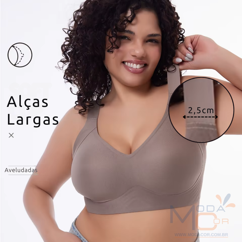 Sutiã Premium Reforçado de Alta Sustentação e Conforto