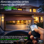 Kit 2 Controle Universal Remoto Para Portão Eletrônico