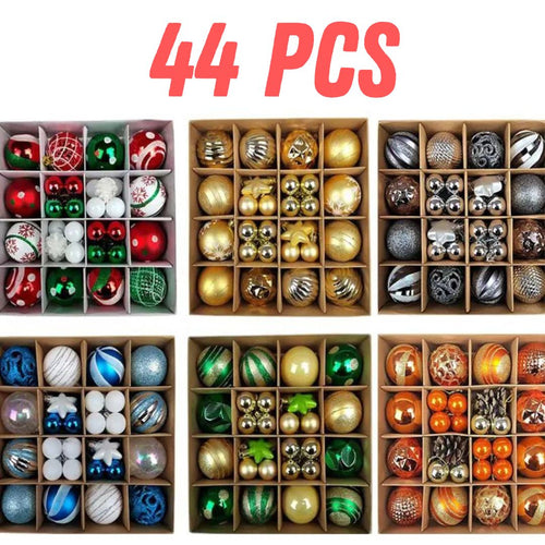 Bolas Natalinas 2023  - 44 PCS