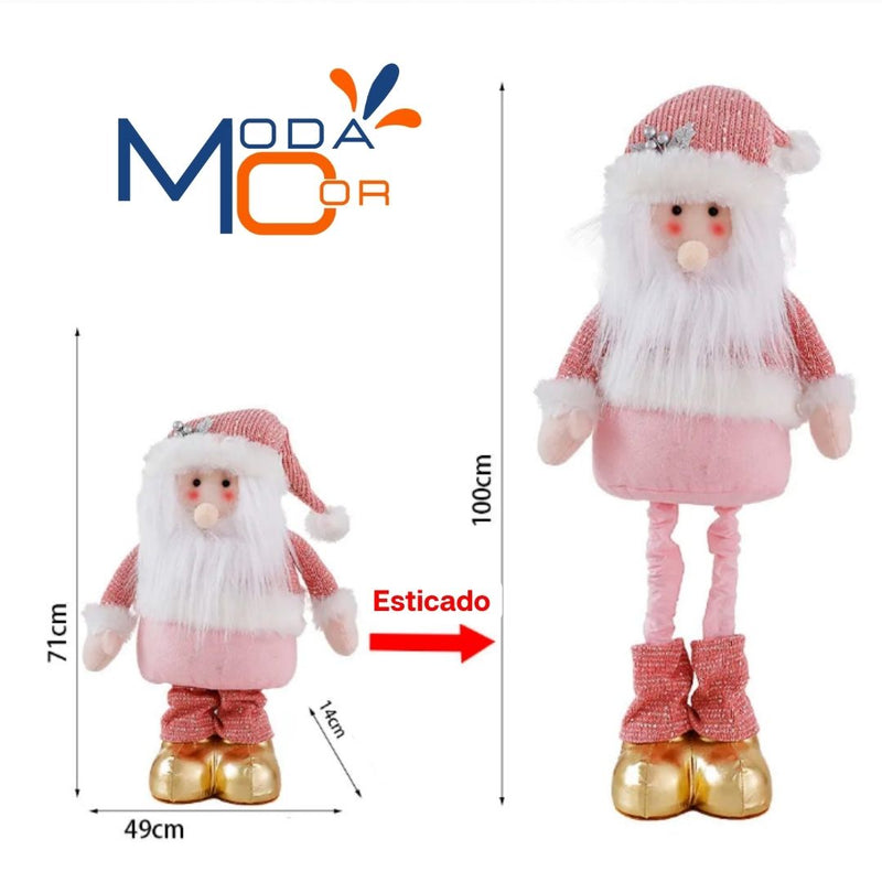 Decoração de Natal - Bonecos Elásticos Rosa StretchyDolls