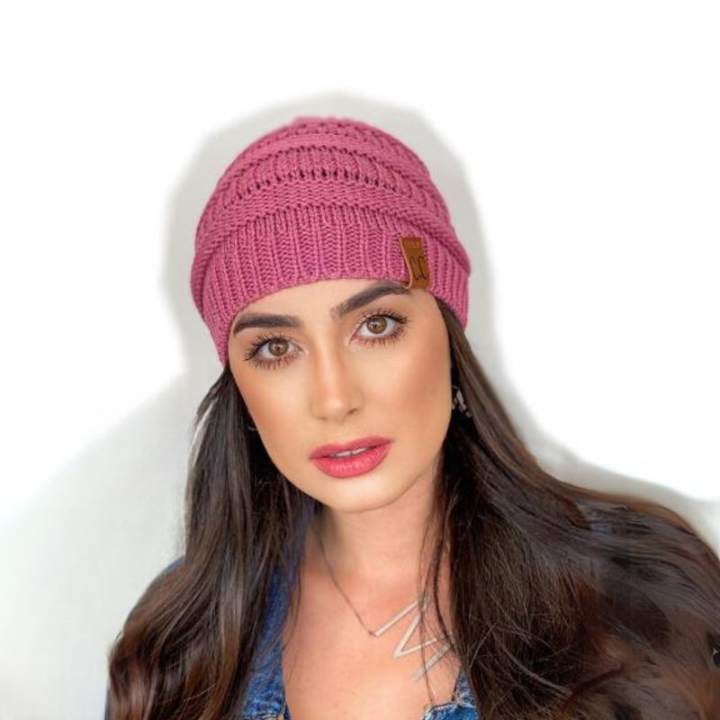 Gorro Touca Unissex Inverno Tricô