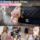 Boneco Chaveiro Labubu Pelúcia 15cm Colecionável Surpresa Kpop Monster Macaron™