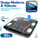 Balança de Bioimpedância Digital Inteligente com Bluetooth - BioPrime