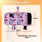 Aquecedor De Mamadeira Portátil Universal Leite Térmico Usb Viagem Passeio - Milky™