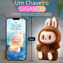 Boneco Chaveiro Labubu Pelúcia 15cm Colecionável Surpresa Kpop Monster Macaron™