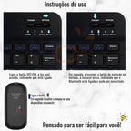 Kit Teclado e Mouse Bluetooth Sem Fio Portátil Leve Wireless Magnético Para Tablet Celular Tab S6 Lite iPad – SmartType™