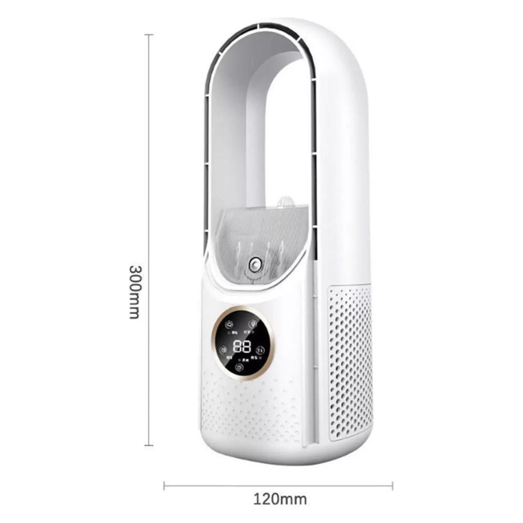 Ventilador e Umidificador - Torre Portátil sem Hélices 2024