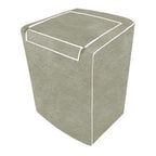 Capa Máquina de Lavar Impermeável Flanelada Zíper Electrolux Brastemp Consul Colormaq – LavProtec™