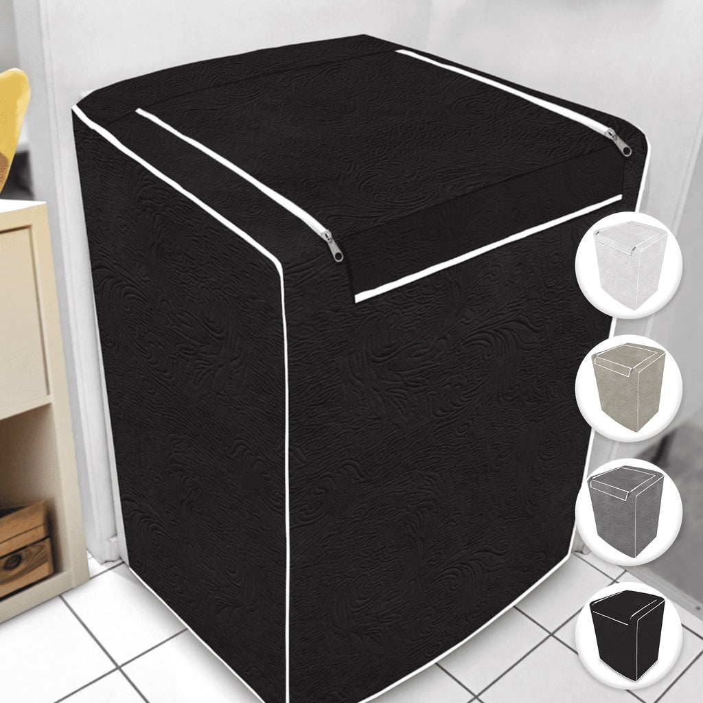 Capa Máquina de Lavar Impermeável Flanelada Zíper Electrolux Brastemp Consul Colormaq – LavProtec™
