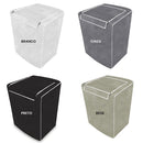 Capa Máquina de Lavar Impermeável Flanelada Zíper Electrolux Brastemp Consul Colormaq – LavProtec™