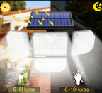 Lâmpada Led Solar Tripla