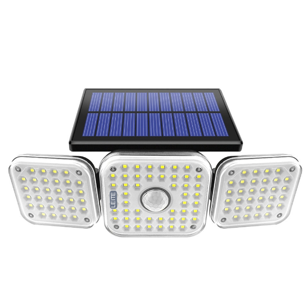 Lâmpada Led Solar Tripla