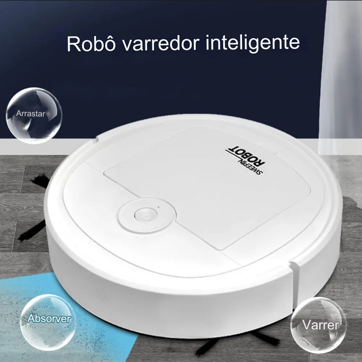 Robô Aspirador Inteligente MasterClean