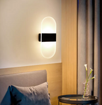 Luminária LED Recarregável de Parede - LunaGlow