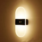 Luminária LED Recarregável de Parede - LunaGlow