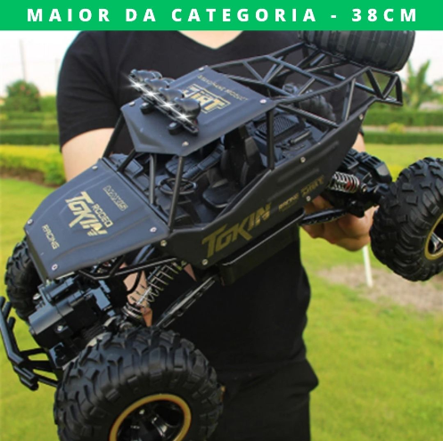 Carrinho de Controle Remoto 4x4 - Off Road *Maior da Categoria