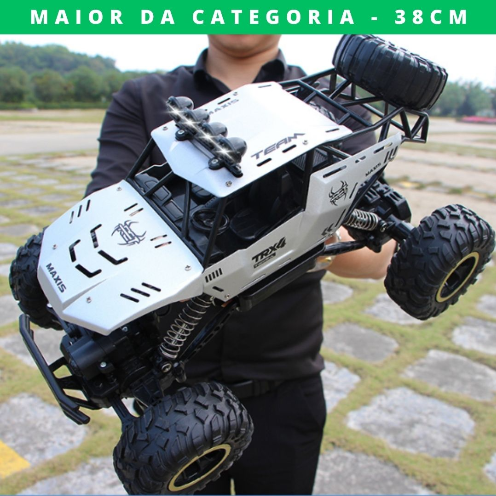 Carrinho de Controle Remoto 4x4 - Off Road *Maior da Categoria