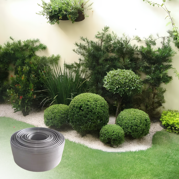 Limitador Separador De Grama Com Borda Jardim - TechGarden