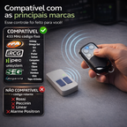 Kit 2 Controle Universal Remoto Para Portão Eletrônico