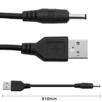 Cabo Usb Um Macho Para 3.5mm Conector 5 V Dc Carregador De Alimentação