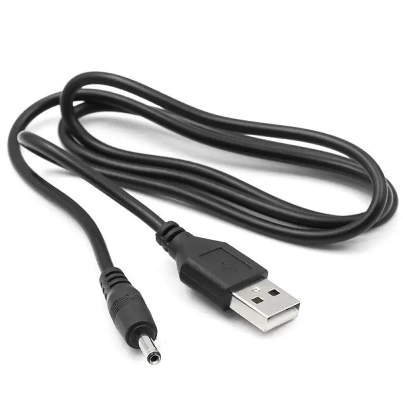 Cabo Usb Um Macho Para 3.5mm Conector 5 V Dc Carregador De Alimentação