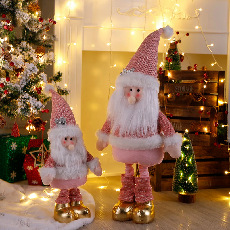 Decoração de Natal - Bonecos Elásticos Rosa StretchyDolls