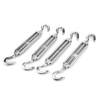 Kit de Fixação para Toldo - 4 Esticadores - Aço Inoxidável