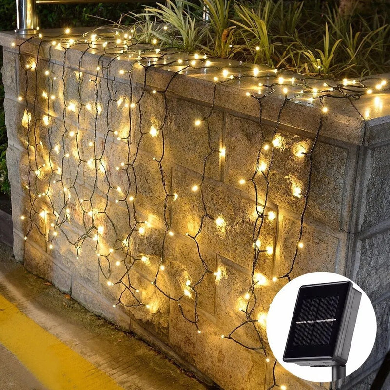 Decoração de Natal - Iluminação LED Solar à Prova D'Água LightingPlus