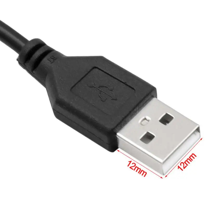 Cabo Usb Um Macho Para 3.5mm Conector 5 V Dc Carregador De Alimentação