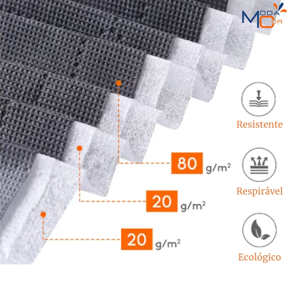 Organizador Roupas Cama Edredom Cobertor Dobrável Zíper Visor Anti-Poeira Umidade – EcoBox™