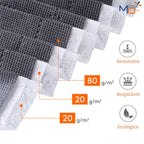 Organizador Roupas Cama Edredom Cobertor Dobrável Zíper Visor Anti-Poeira Umidade – EcoBox™