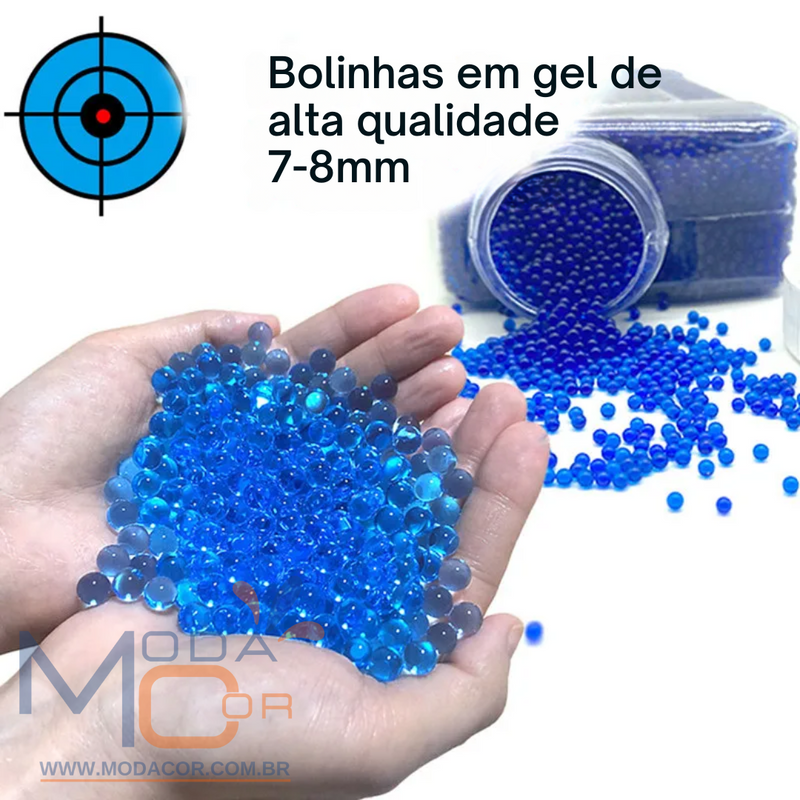 Bolinhas de Gel Orbeez Específicas Para Lançador | Orbeez 7-8mm