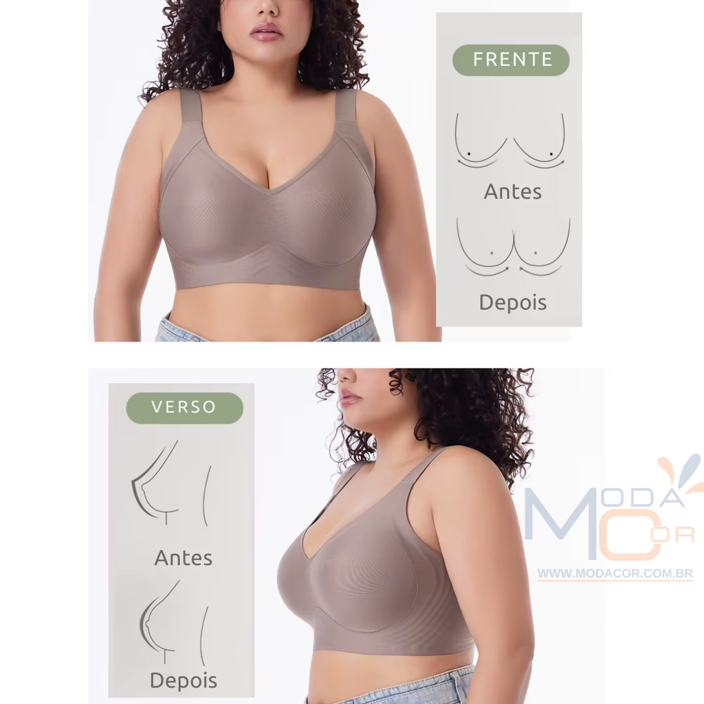 Sutiã Premium Reforçado de Alta Sustentação e Conforto