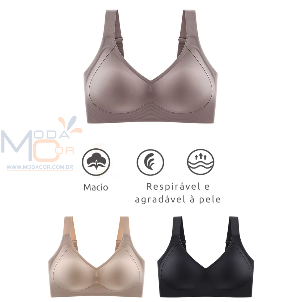 Sutiã Premium Reforçado de Alta Sustentação e Conforto