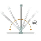 Rodo Mágico Silicone Multiuso 50cm Extensível Piso Vidro Seco Molhado Vassoura Gancho – CleanMaster™