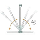 Rodo Mágico Silicone Multiuso 50cm Extensível Piso Vidro Seco Molhado Vassoura Gancho – CleanMaster™