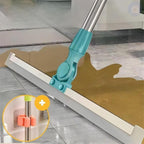 Rodo Mágico Silicone Multiuso 50cm Extensível Piso Vidro Seco Molhado Vassoura Gancho – CleanMaster™