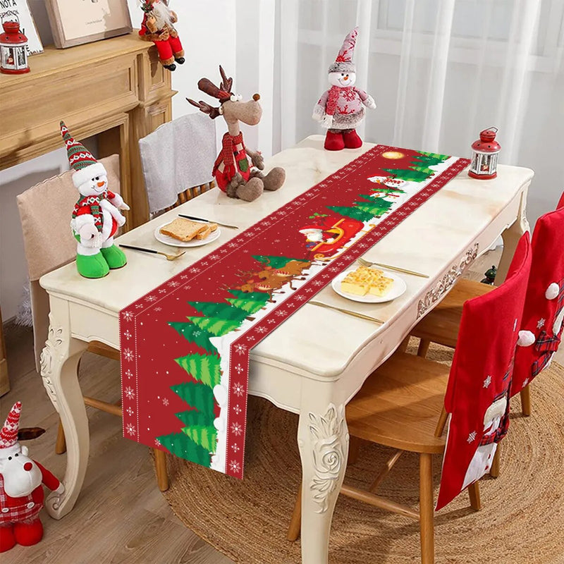 Decoração de Natal - Trilho de Mesa Natalino